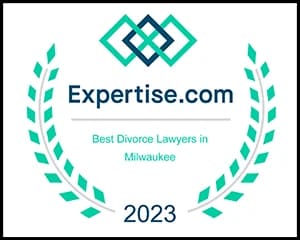 Expertise.com Best Divorce Lawyers in Milwaukee 2023 badge